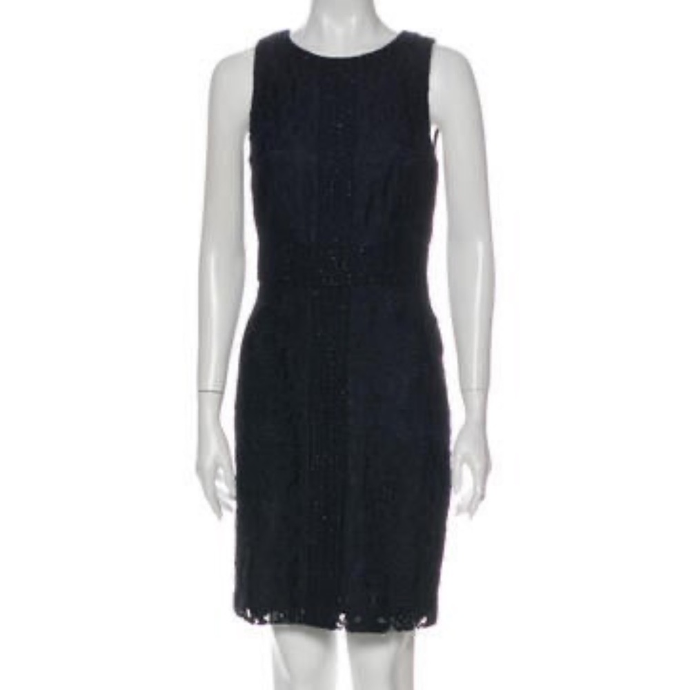 Trina Turk Scoop Neck Knee Length Dress